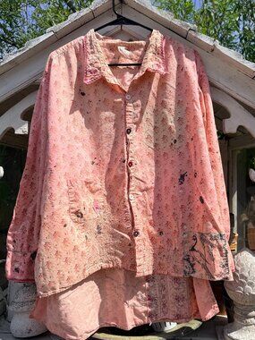 Magnolia Pearl Adison Work Shirt in Pecan Village